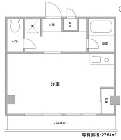 江田パークサイドマンションの物件間取画像